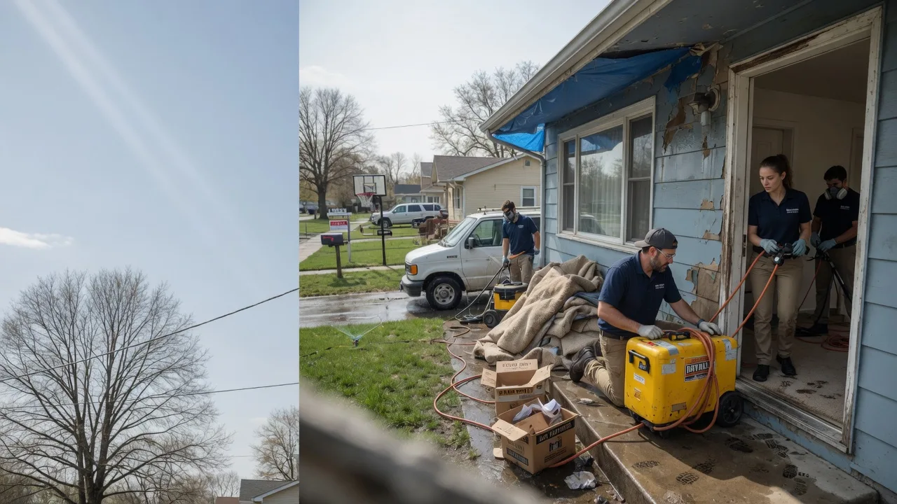 Basement Flood Cleanup in Waterbury, VT near me